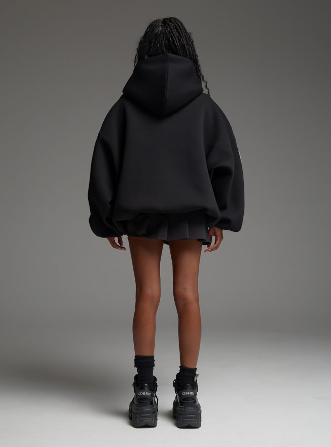 Худи-ZIP оверсайз Racing/black